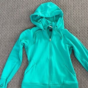 Athleta Women's Teal Zip-Up Hoodie